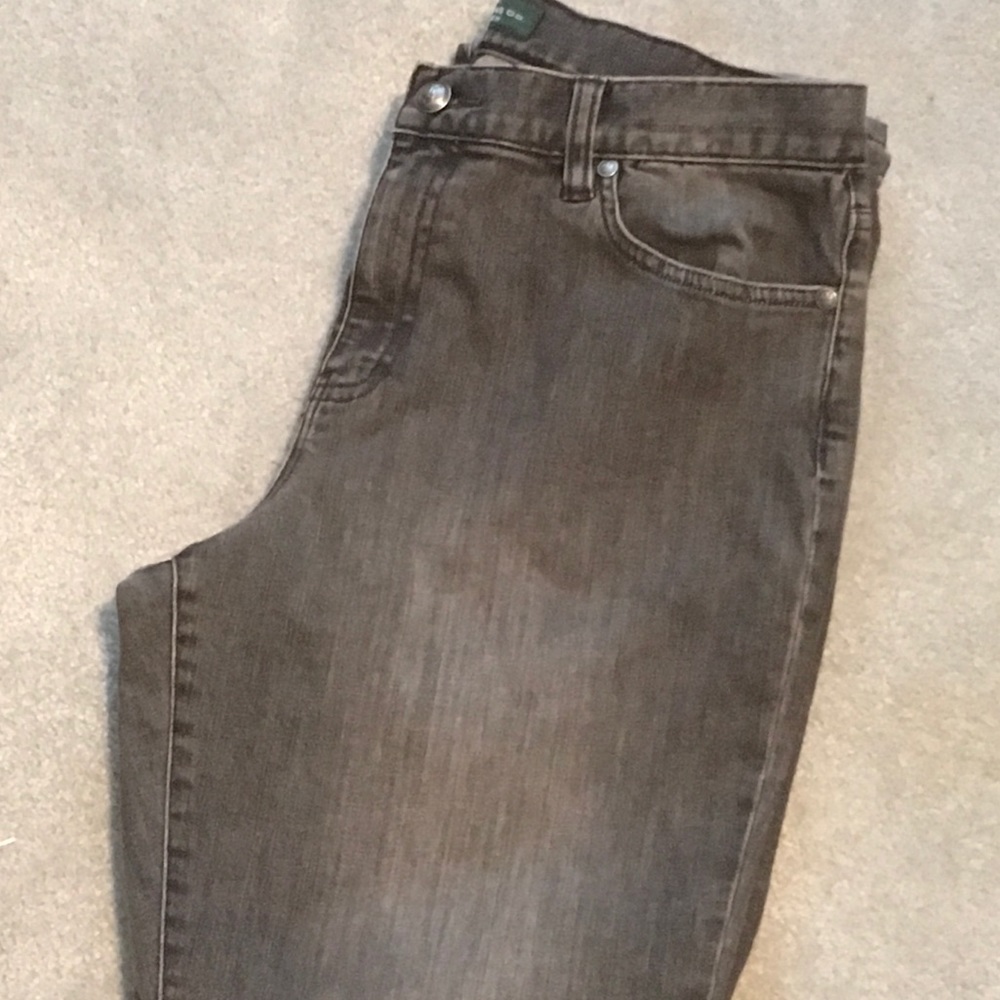 LRL LAUREN JEANS CO. Charcoal Jeans - Picture 2 of 3